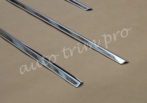Chrome Side Door Body Molding Cover Trim For 2014-2018 Nissan X-Trail Rogue T32 - Picture 7 of 8