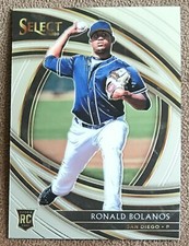 Ronald Bolanos 2020 Panini Select Premier Level Rookie #164 San Diego Padres SP
