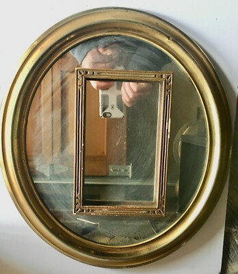 Two Antique Frames Mirror