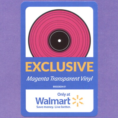 MAGENTA VINYL---- Olivia Rodrigo SOUR Walmart LP RECORD drivers
