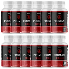 Proman XL Vitality and Energy Support Nutritional Supplement, 12 Bottles