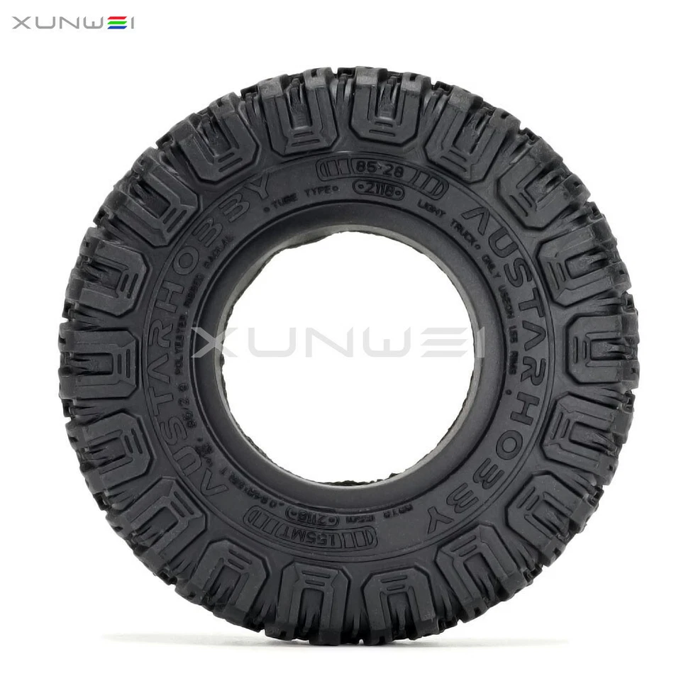 1.55" 85×20mm Soft Rubber Tire Tyre For RC Crawler Truck TF2 Tamiya CC01 LC70 MN - Image 4 of 4