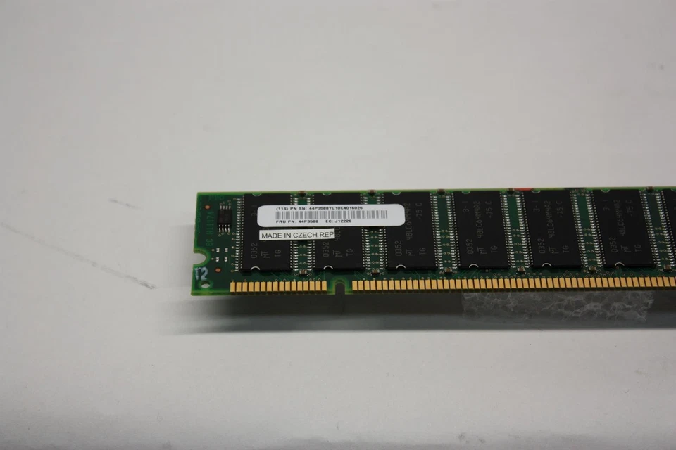 IBM 44P3588 512MB SERVER MEMORY DIMM 200 PIN FOR PSERIES SERVERS - Image 4 of 4