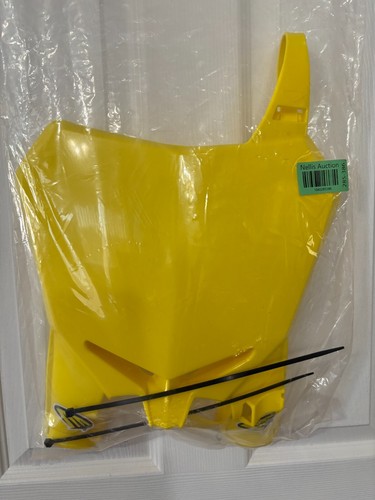 Cycra Stadium Number Plate (Yellow) for 08-17 Suzuki RMZ450 1CYC-0702-55 - Picture 8 of 9