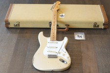 Vintage! 1958 Fender Stratocaster Electric Guitar Desert Sand Refinish + Ohsc