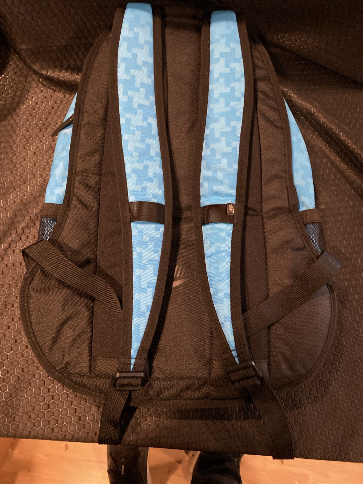 Nike Backpack- Blue Pattern Practically New See P… - image 6