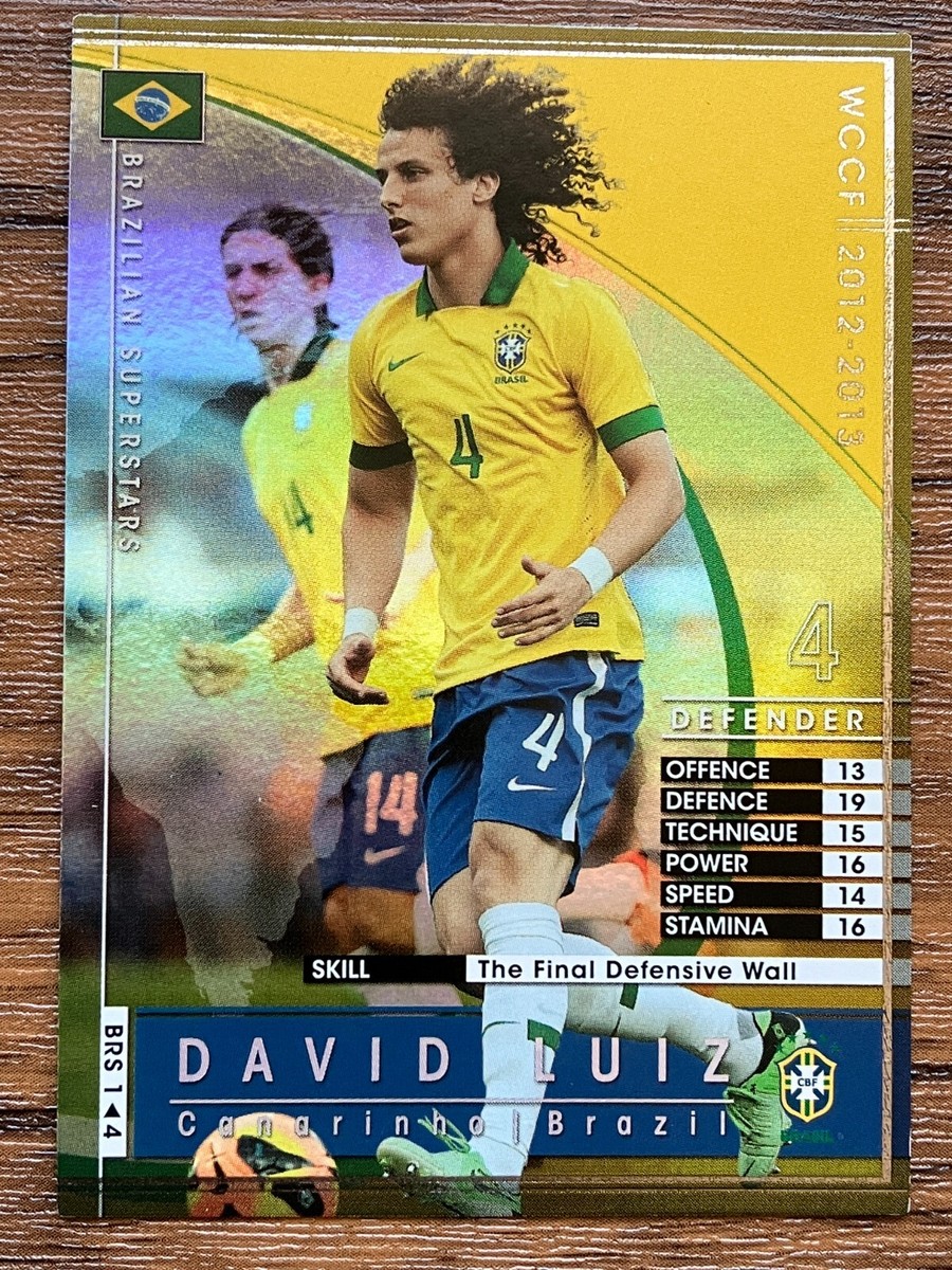 Panini WCCF 2012/2013 David Luiz Brazil World Cup Holo | eBay