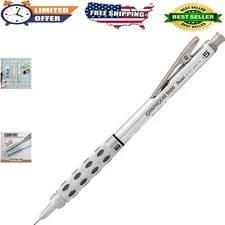 GraphGear 1000 Mechanical Pencil 0.5mm Retractable Black Barrel - Comfortable...