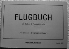 Flugbuch Finsterwalter/Charly Gleitschirm + Drachen+2 Reparatur Flicken