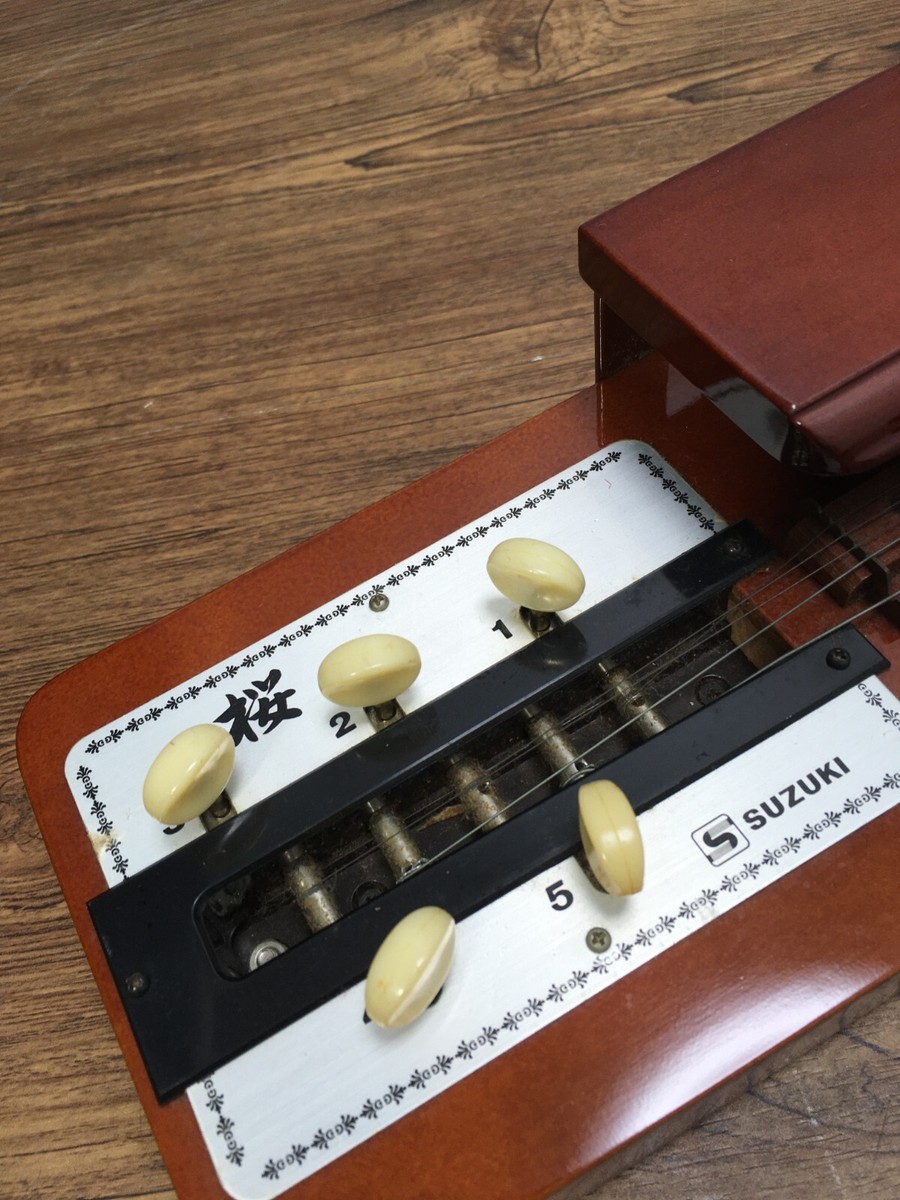 Suzuki Taishogoto SAKURA 桜 Japanese Stringed Harp Musical