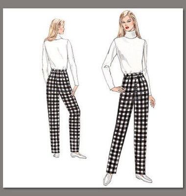 Vogue Schnittmuster 1003, Hose, gerade, schmal, size 16, Gr. 42