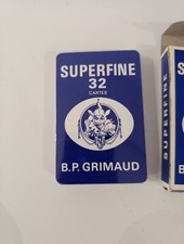 Jeu de carte publicitaire superfine B.P Grimaud