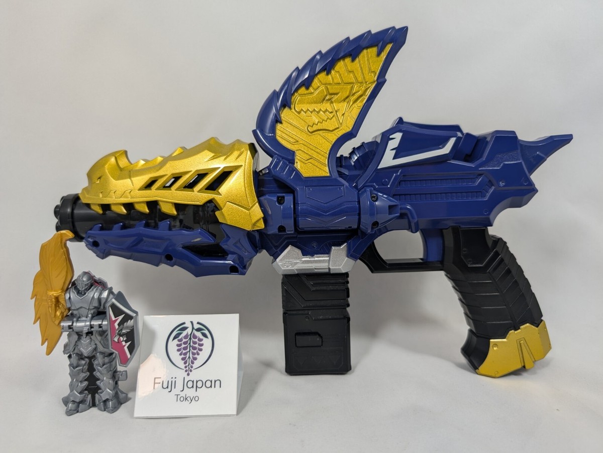 Power Rangers Dino Fury Ryusoulger DX Gold Mosa Blaster Changer Power Rangers Dino Fury Ryusoulger DX Gold Mosa Blaster Changer