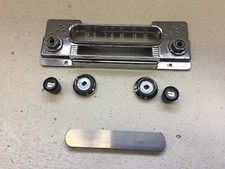 1960 1961 1962 Ford Mercury Galaxie Comet Radio Faceplate Knobs C0af-18830-b