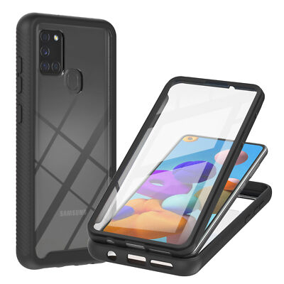 For Samsung Galaxy A53 A52 A21s A02 A13 A32 Rugged Shockproof Case Screen Cover