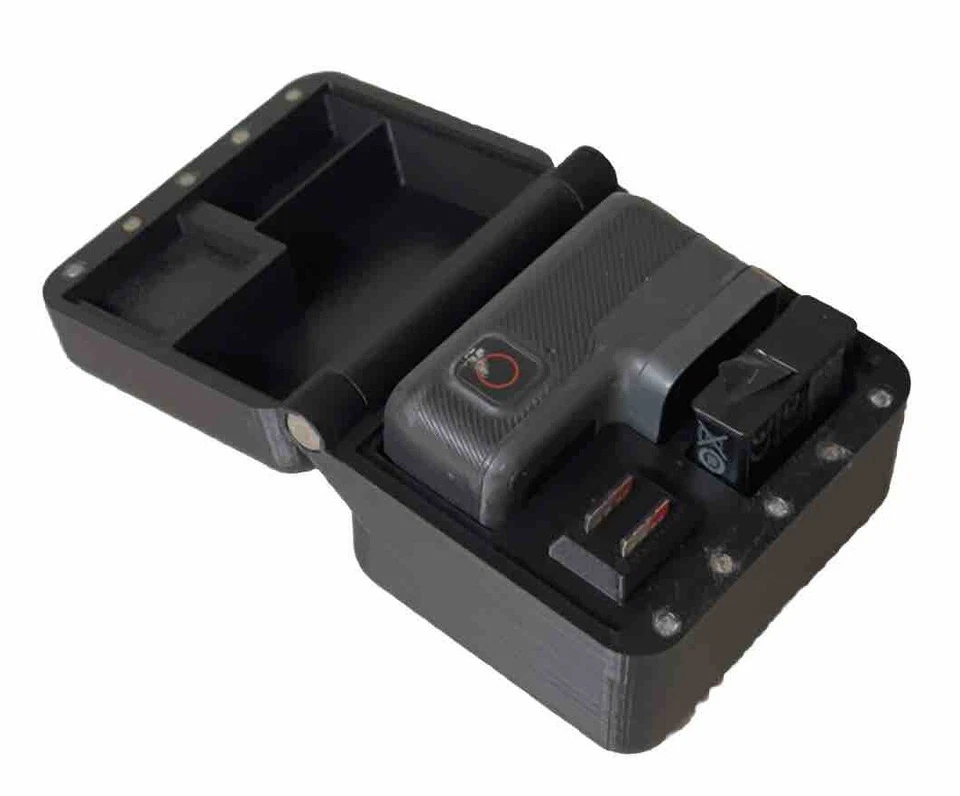 Custom 3D Printed Hard Case for GoPro Hero 5/6/7 - Durable & Magnet Secured - Image 2 of 4