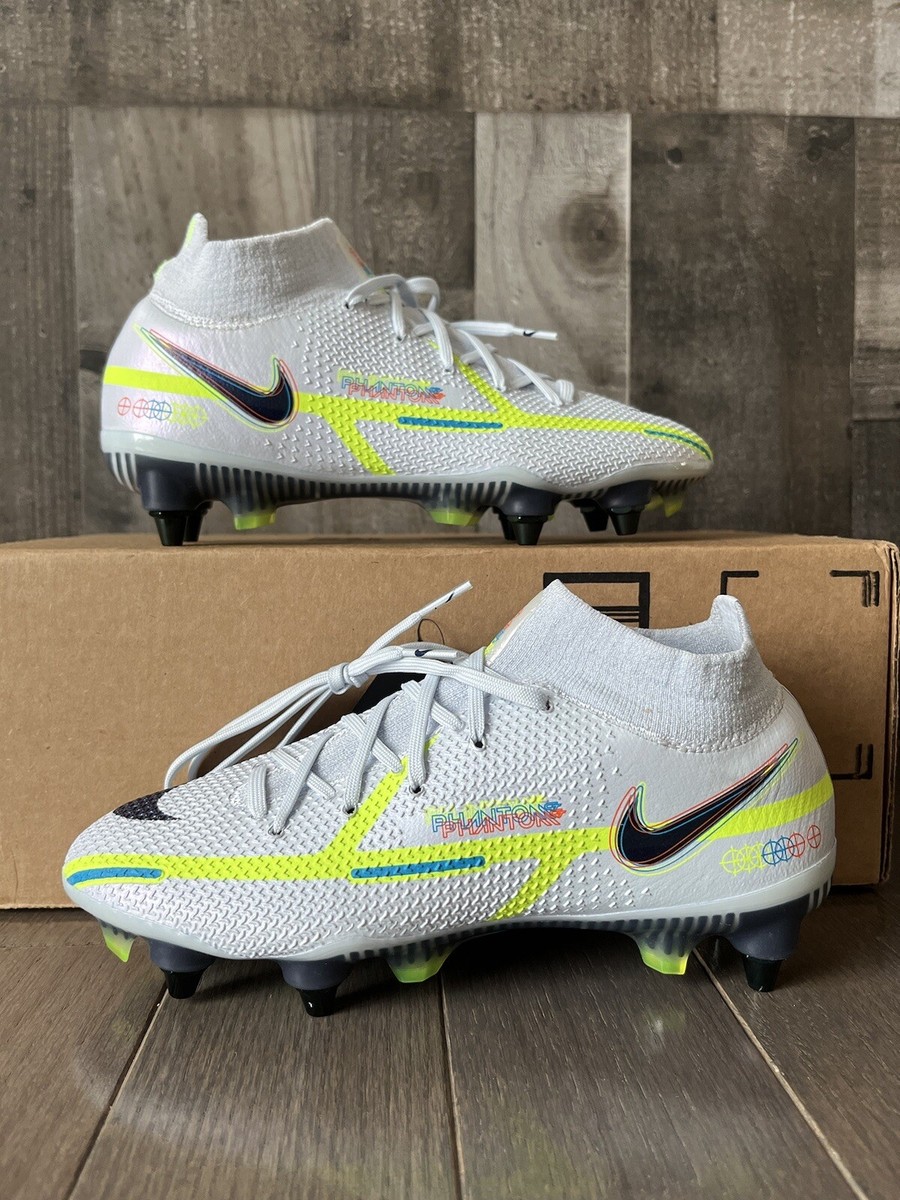 Nike Phantom GT2 Elite DF SG-PRO AC Football Grey Size 4 Men's 5.5