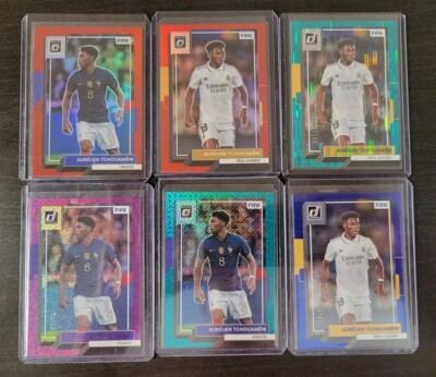 2022-23 Panini Donruss FIFA Soccer Aurelien Tchouameni Numbered Lot /49-/199