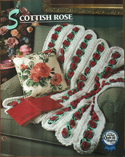 NEW SCOTTISH ROSE ANNIE'S CROCHET QUILT  AFGHAN CLUB PATTERN INSTRUCTIONS