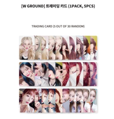 rocket punch bubble up 特典トレカ コンプ ROCKET PUNCH W GROUND POP-UP OFFICIAL MD GOODS PHOTOCARD TRADING
