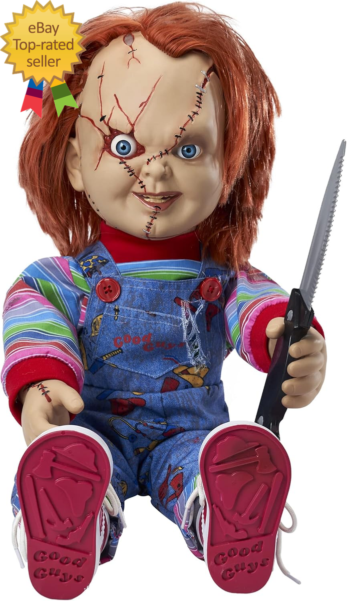 2 Ft Talking Chucky Doll | Officially Licensed easy to use