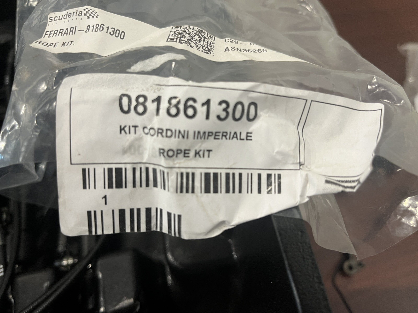 Ferrari California 80414000 Hydraulic Group and 81861300 Rope Kit 