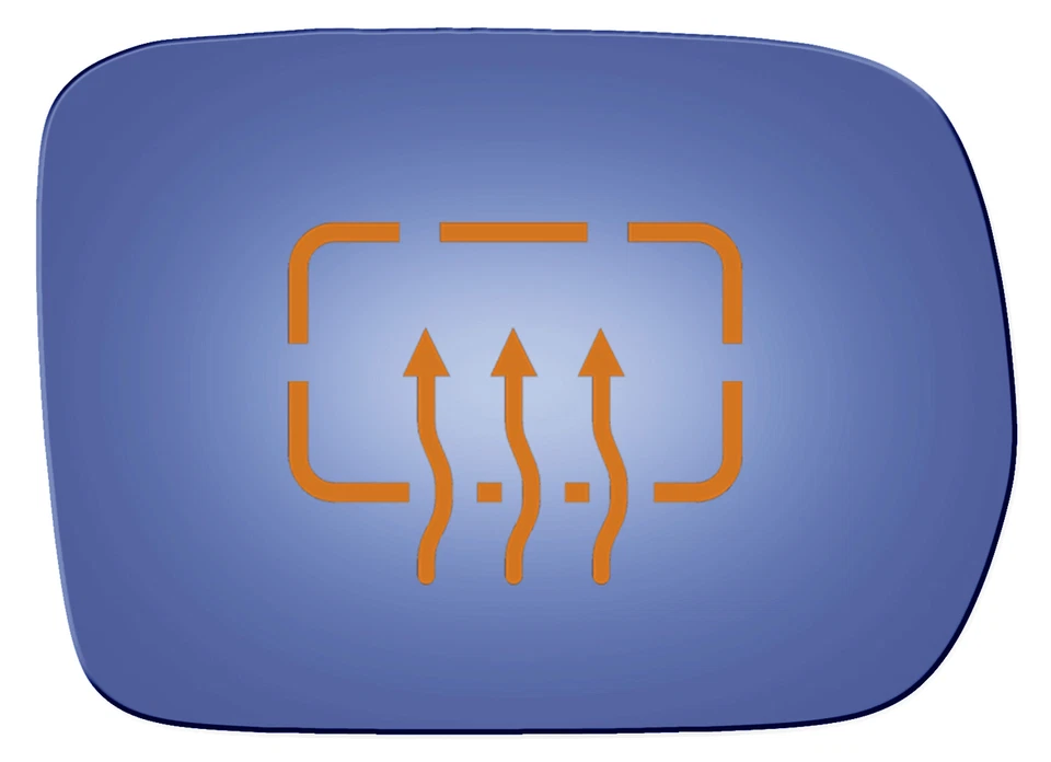 New Convex Right Replacement Mirror Glass For 01 Acura MDX W/O Backing Plate - Image 4 of 4