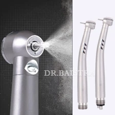 Dental E-generator LED High Speed Ceramic Torque Head Handpiece Push Button 2/4H