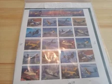 American Advances in Aviation 3916-25 2005 Mint Stamp Sheet of 20 Mystic Stamp