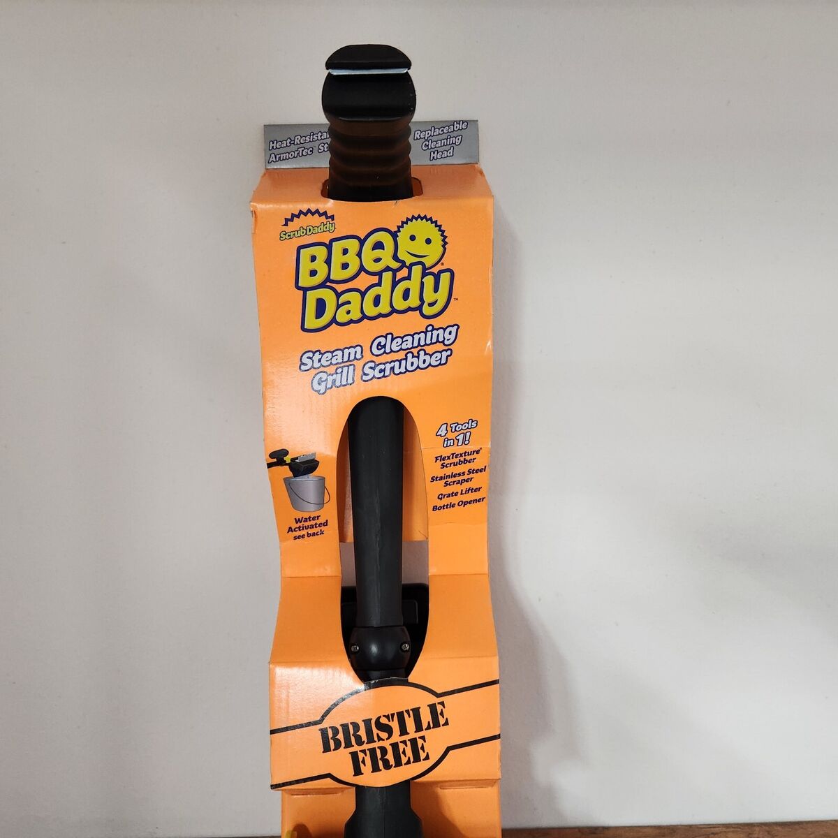 Scrub Daddy BBQ Daddy Bristle Free Grill Scrubber Refill, Black