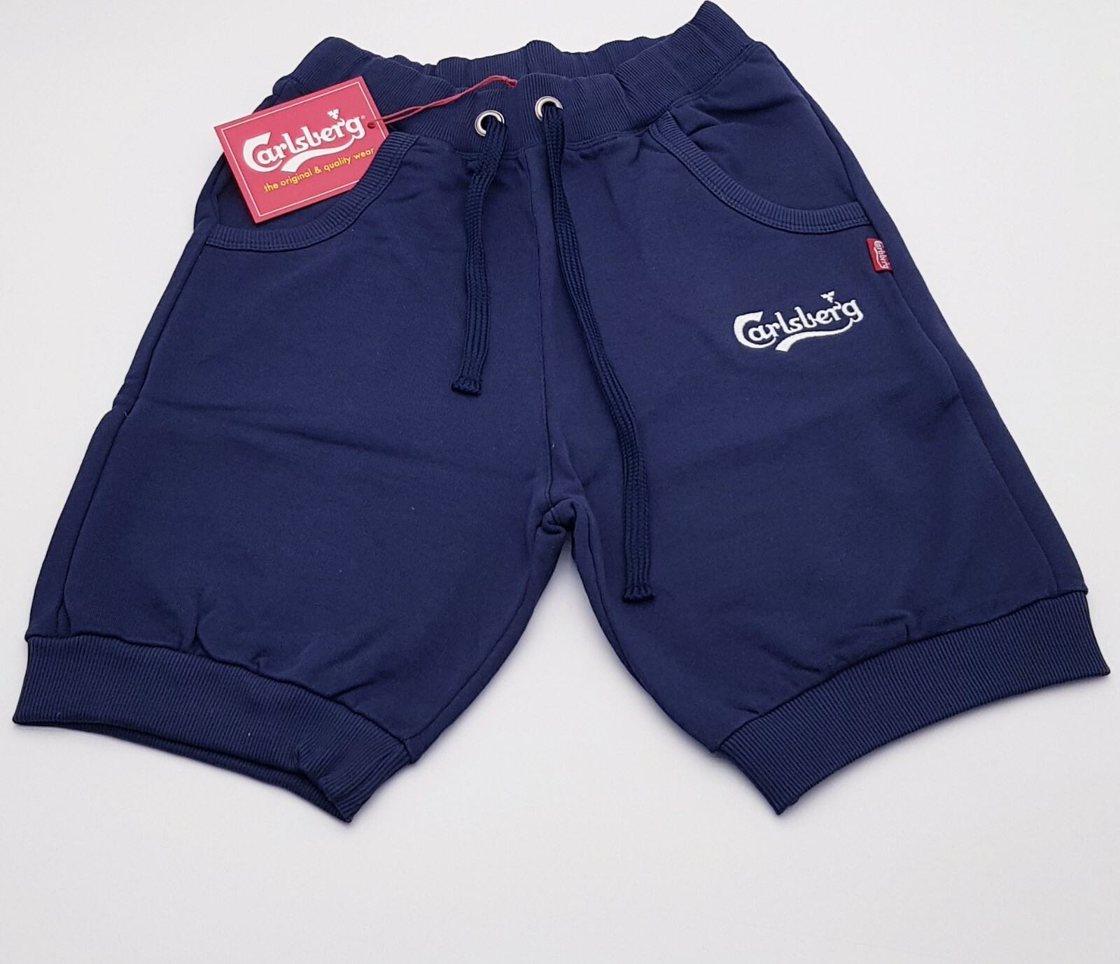 PANTALONCINO BERMUDA CORTO TUTA UOMO IN COTONE CARLSBERG CBU261 S,M,L  BLU-GRIGIO | eBay