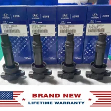 4x OEM Ignition Coil 27301-2B010 For Hyundai 2010 2011 Kia Soul 1.6 L4 UF636