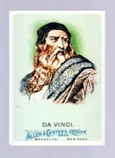 LEONARDO DA VINCI - 2010 ALLEN & GINTER - WORLD CHAMPIONS SET - #78 - FREE SHIP
