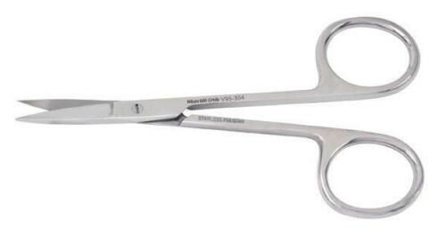 Miltex Vantage Iris Scissors 4-1/8 In Straight Blade Sharp/Sharp - V95-304 - Zdjęcie 1 z 1