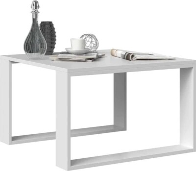 SWAN Quadratischer Couchtisch / Teetisch Luxus Modern Wohnzimmer Möbel