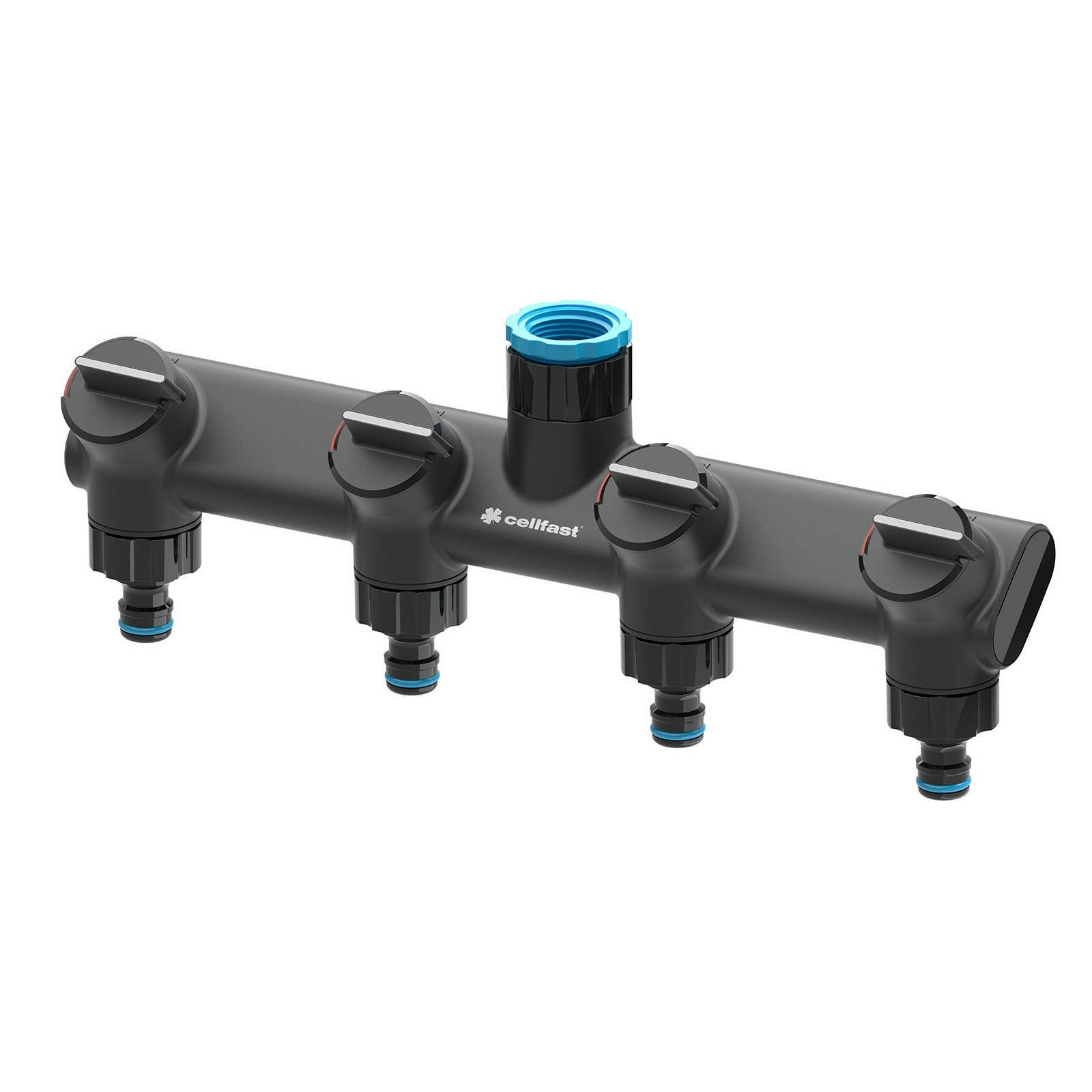 Distributore Rubinetto 4 Vie Cellfast - Connessione Tubi Giardino