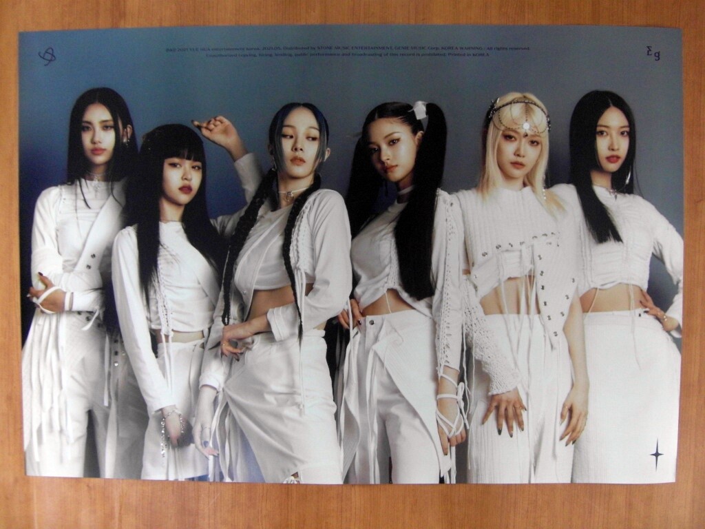 EVERGLOW - Last Melody (Ver. B) [OFFICIAL] POSTER *NEW* K-POP | eBay