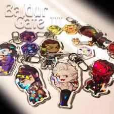 Baldur's Gate 3 Gale Astarion Lae'zel Karlach Shadowheart Acrylic Keychain