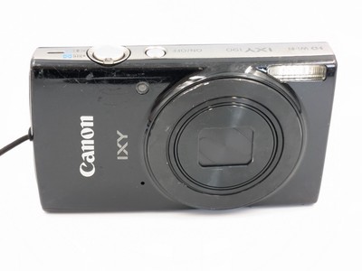 Canon Compact Digital Camera IXY 190 Black Optical 10 Times Zoom 