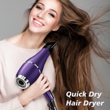 2200W Hair Dryer Blower Professional Blue light Ionic Blow Fan Styler Hair Dryer 10