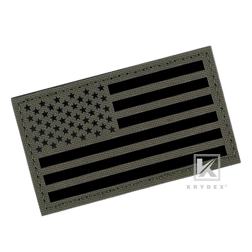 KRYDEX American Flag Patches USA Flag Tactical Badges Mil-spec Camouflage Camo - Picture 15 of 16