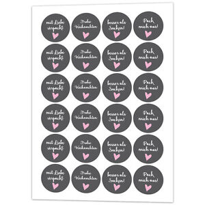 24 Geschenk Aufkleber Frohe Weihnachten Grau Rosa Sticker Nikolaus Platzchen Ebay