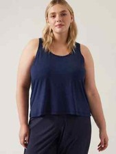 Athleta Uptempo II Elevate Tank Top-Navy Heat...