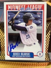 Ulrich Bojarski Signed Autographed 2019 MWL All-Star Set Card Tigers