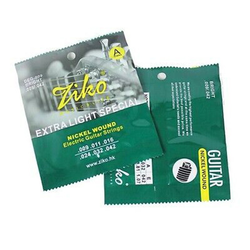 Strings 3 Set DEG009 Electric Guitar Strings ZIKO Musical Instruments