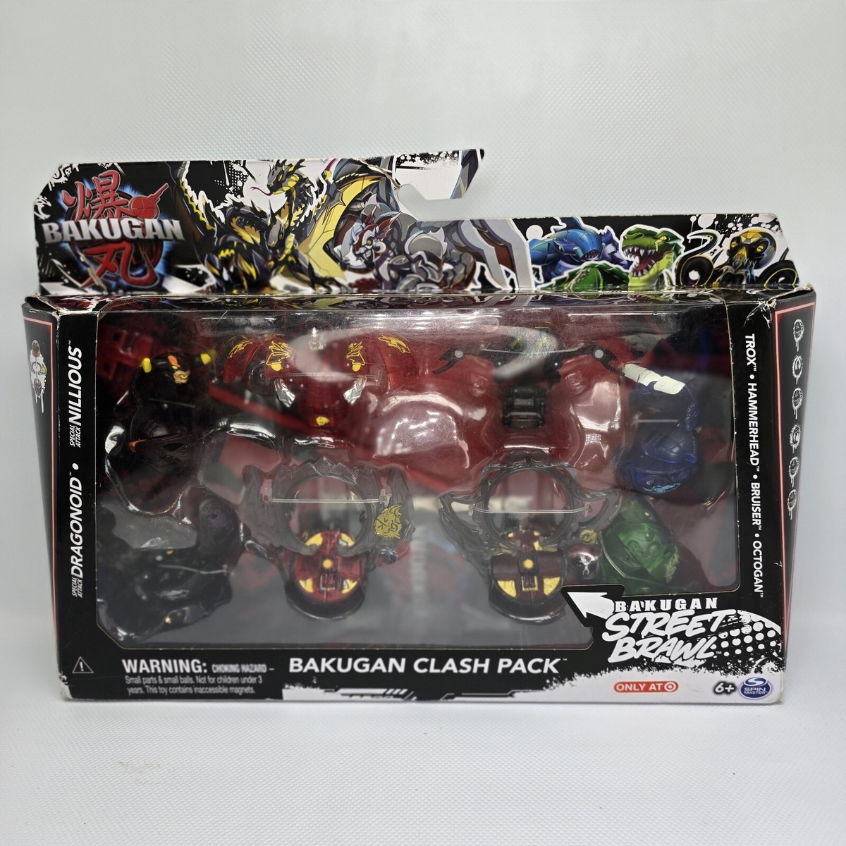 Bakugan Legends Bakugan In Target Bakugan Street Brawl Clash Pack
