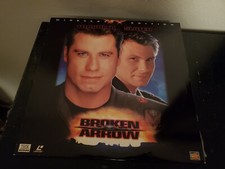 LASER DISC BROKEN ARROW TRAVOLTA SLATER THX WIDESCREEN