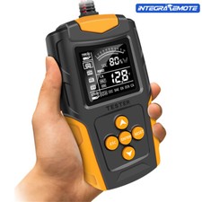 12V 24V Car Lead-Acid Battery Tester LCD Charging Load Test Diagnostic Analyzer-