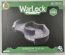 Warlock Tiles: Dungeon Tiles III: Curves Expansion - Sealed 4D WizKids