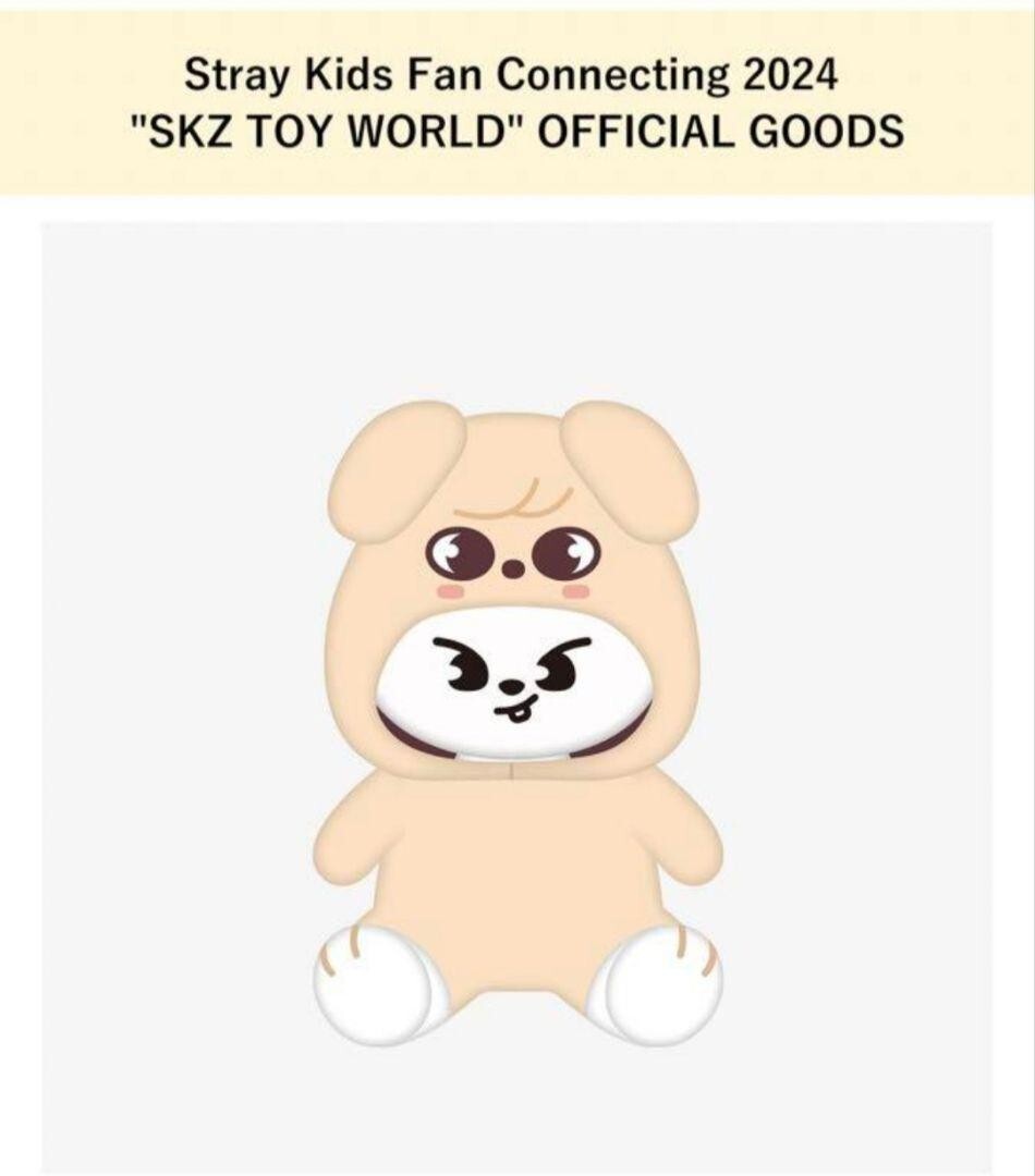 Stray Kids SKZOO 抱きぬいぐるみ【Leebit】 Stray kids Skzoo official plush toy Leebit LEE KNOW stuffed